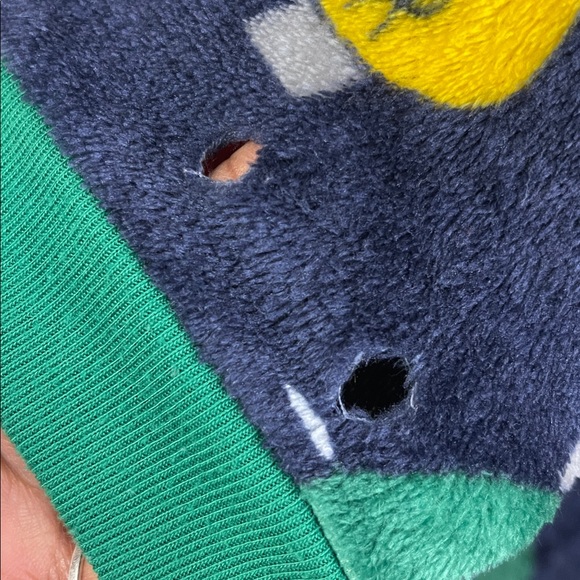 Carters Christmas light Onesie Pajamas Size 12/12A - Picture 3 of 6